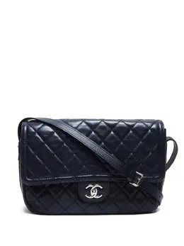 CHANEL Pre-Owned: Синяя сумка 