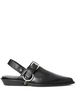 Ann Demeulemeester: Чёрные сабо 