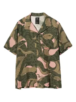 Maharishi: Розовая рубашка 