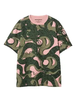 Maharishi: Футболка с принтом 