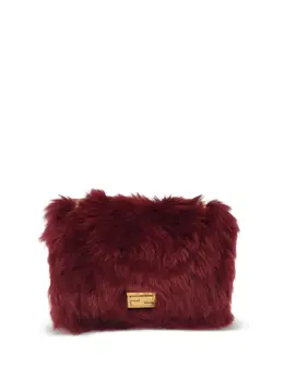 FENDI: Бордовая сумка-шоппер 