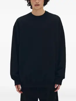 Ann Demeulemeester: Чёрный свитшот 