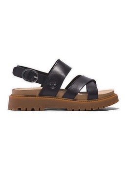 Timberland: Чёрные босоножки 