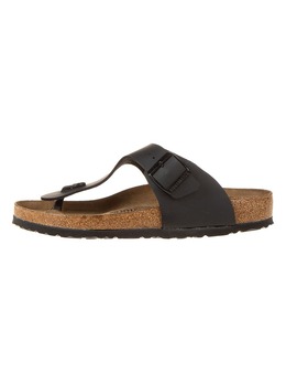 Birkenstock: Чёрные сандалии 