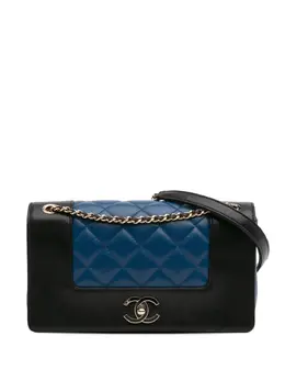 CHANEL Pre-Owned: Двухцветная сумка через плечо 