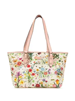 Gucci Pre-Owned: Белая сумка-шоппер 