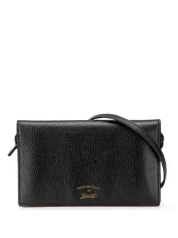 Gucci Pre-Owned: Чёрный кошелёк 