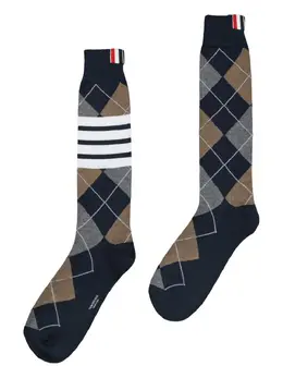Thom Browne: Синие носки 