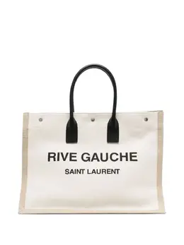 Saint Laurent: Сумка-шоппер с принтом 