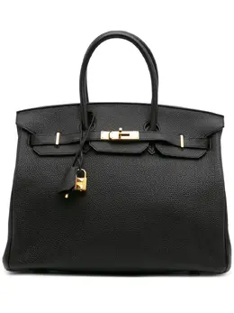 Hermès Pre-Owned: Чёрная сумка 