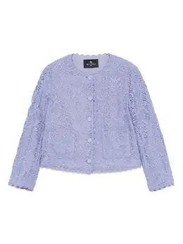 ETRO: Фиолетовая куртка 