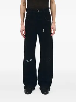 Ann Demeulemeester: Чёрные джинсы 