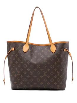 Louis Vuitton Pre-Owned: Коричневая сумка-шоппер 