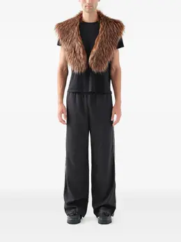 Unreal Fur: Коричневый шарф 