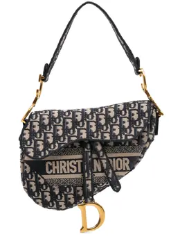 Christian Dior Pre-Owned: Голубая сумка 