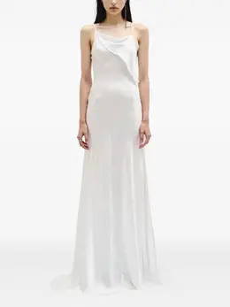 Ann Demeulemeester: Атласное платье 