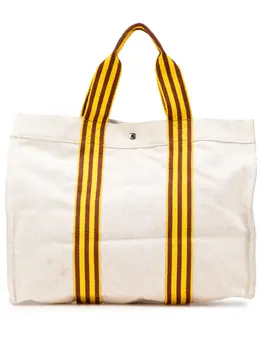 Hermès Pre-Owned: Коричневая сумка-шоппер 