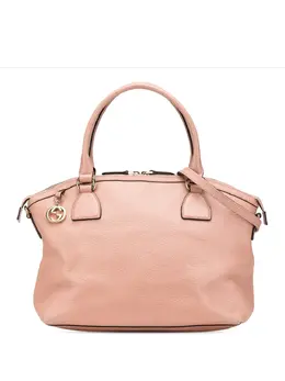 Gucci Pre-Owned: Розовая сумка 