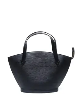 Louis Vuitton Pre-Owned: Чёрная сумка-шоппер 