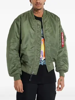 Alpha Industries: Зелёная куртка 