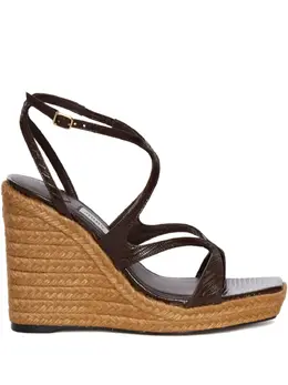 Jimmy Choo: Коричневые сандалии 