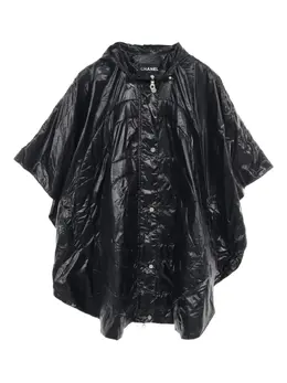 CHANEL Pre-Owned: Чёрная куртка 