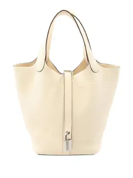 Hermès Pre-Owned: Белая сумка-шоппер 