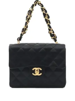 CHANEL Pre-Owned: Чёрная сумка 