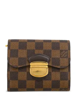 Louis Vuitton Pre-Owned: Коричневый кошелёк 