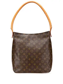 Louis Vuitton Pre-Owned: Коричневая сумка 