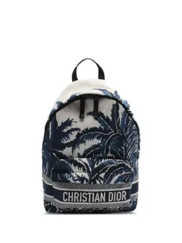 Christian Dior Pre-Owned: Синий рюкзак 