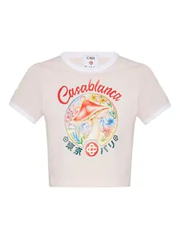 Casablanca: Футболка с принтом 