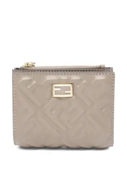 Fendi Pre-Owned: Бежевый кошелёк 