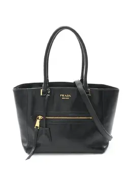 Prada Pre-Owned: Чёрная сумка 