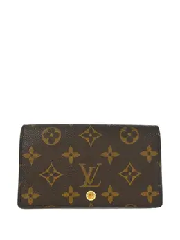 Louis Vuitton Pre-Owned: Коричневый кошелёк 