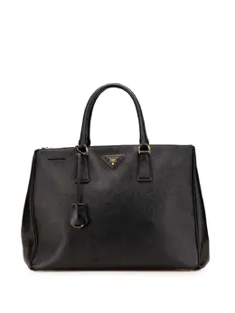 Prada Pre-Owned: Чёрная сумка-шоппер 