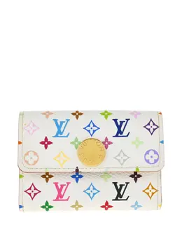 Louis Vuitton Pre-Owned: Белый кошелёк 