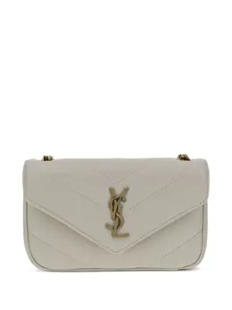 Saint Laurent: Бежевая сумка  Loulou