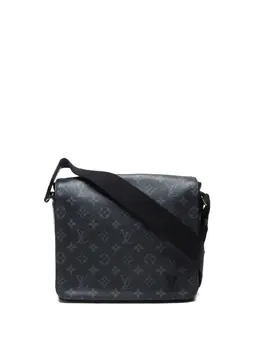 Louis Vuitton Pre-Owned: Чёрная сумка 