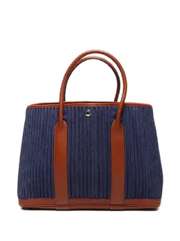 Hermès Pre-Owned: Синяя сумка-шоппер 