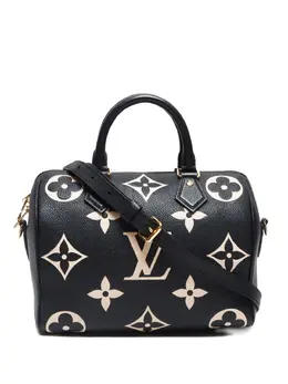 Louis Vuitton Pre-Owned: Чёрная сумка-шоппер 