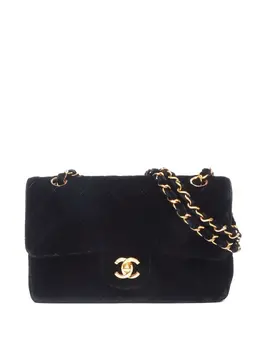 CHANEL Pre-Owned: Чёрная сумка 