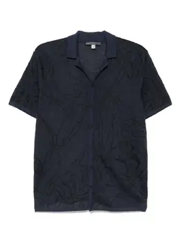 John Varvatos: Голубая рубашка 