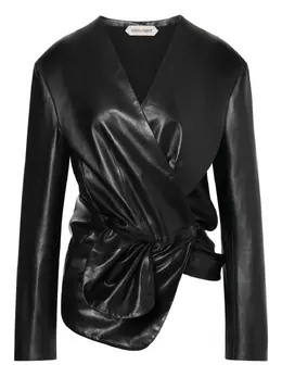 Alberta Ferretti: Куртка с запахом 
