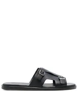 Santoni: Синие сандалии 