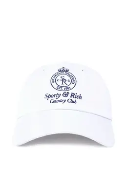 Sporty & Rich: Белая кепка 