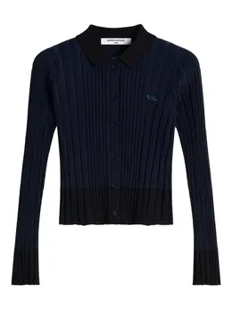 Maison Kitsuné: Синий кардиган 