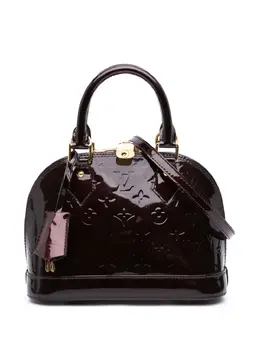 Louis Vuitton Pre-Owned: Фиолетовая сумка 