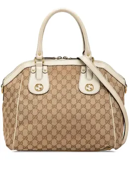 Gucci Pre-Owned: Коричневая сумка 