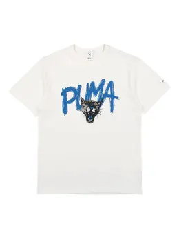 PUMA: Футболка с принтом 